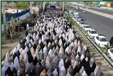 درخواست عصمت و خیر بی پایان در دعای نماز عید فطر